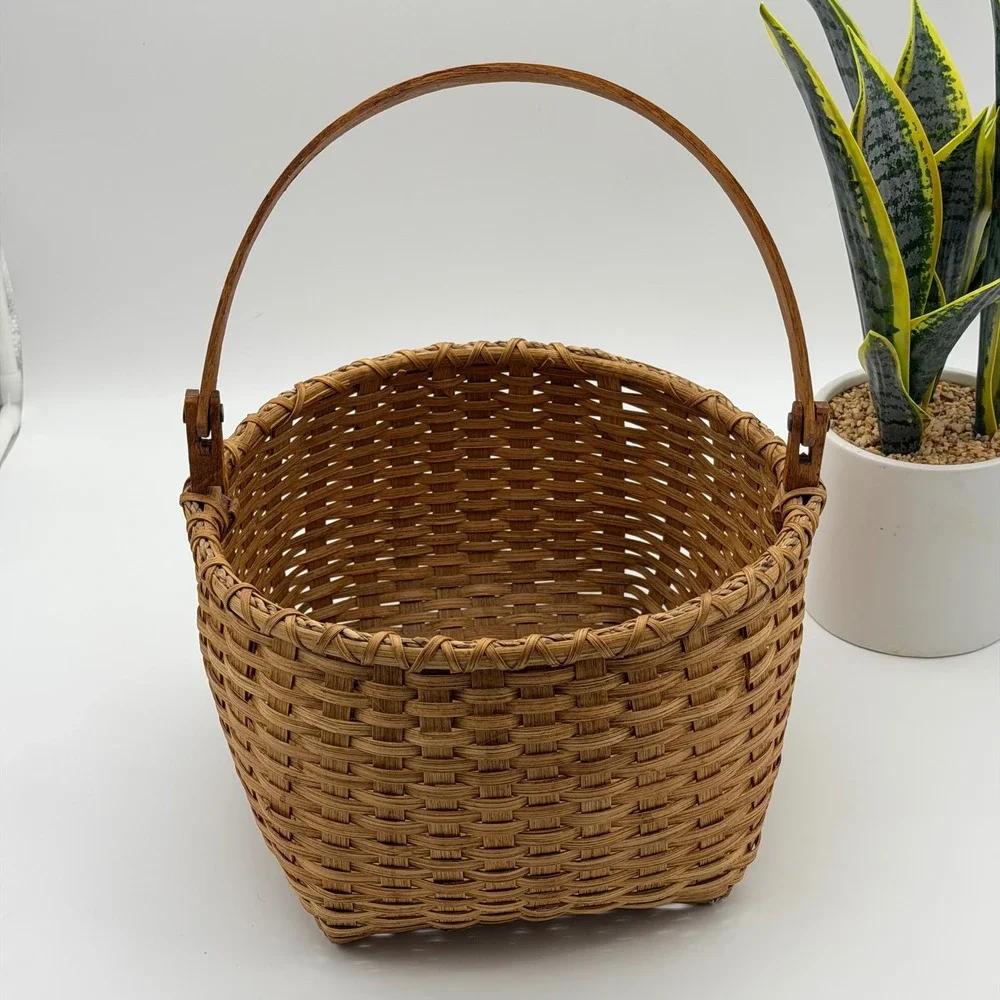 Vintage Hand-Woven Rattan 12